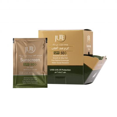 ضد آفتاب بی رنگ spf50 برند ژوت